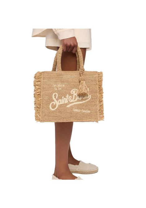 Borsa piccola Mc2 Saint Barth Colette raffia naturale frangia nappina MC2 SAINT BARTH | Borse | COLETTERAFFIA0111H1110